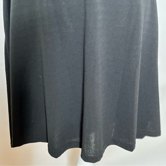 Simple Fun Black High Low Sleeveless Knit Dress Size S - Picture 3 of 9